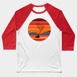 Llanberis Lonely Tree Baseball T-Shirt